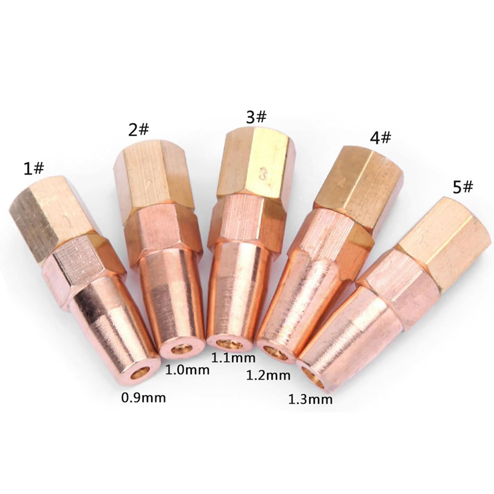 Steam Wand Tip - 5 stuks messing oxy-propaan lasmondstukken 0,9-1,3