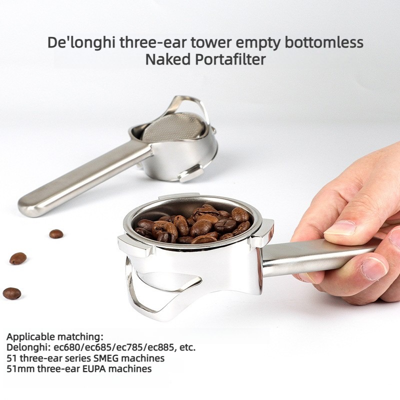 Delonghi 51 mm portafilter zon - Coffee Equipment Espresso recensie en prijs