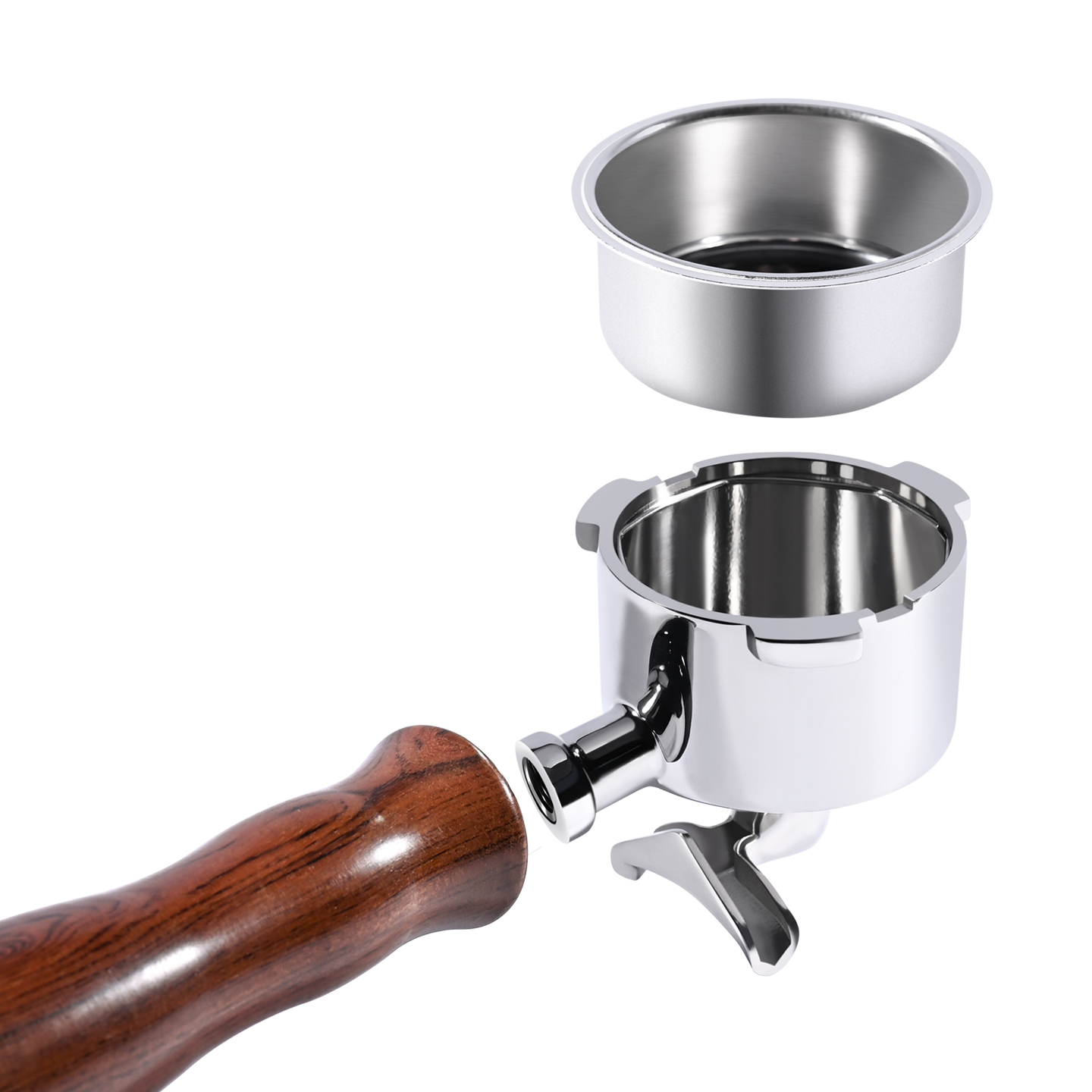51mm dubbele uitloop koffiefil - Coffee Equipment Espresso recensie en prijs