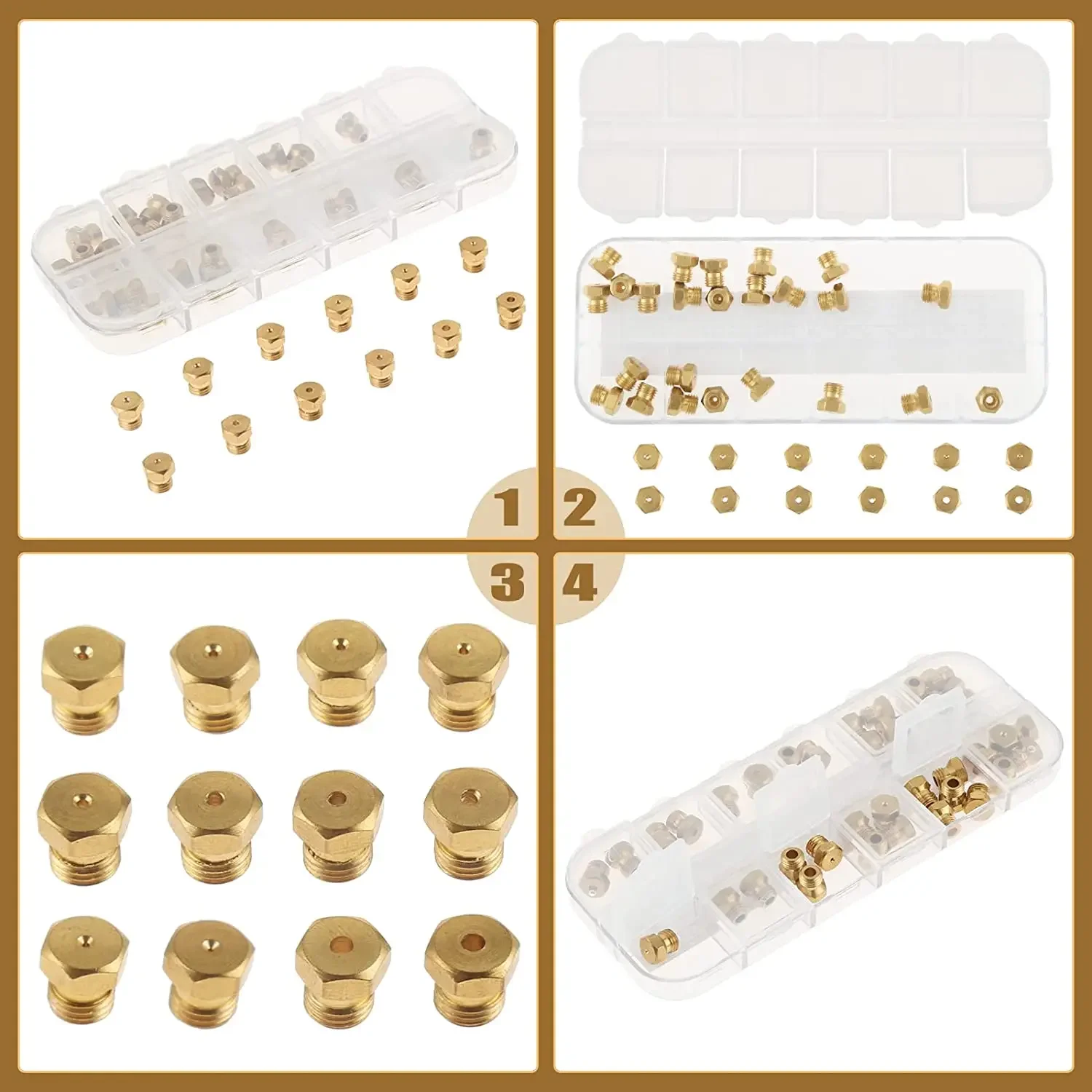 36 stks/1 doos Massief Messing - Steam Wand Tip recensie en prijs