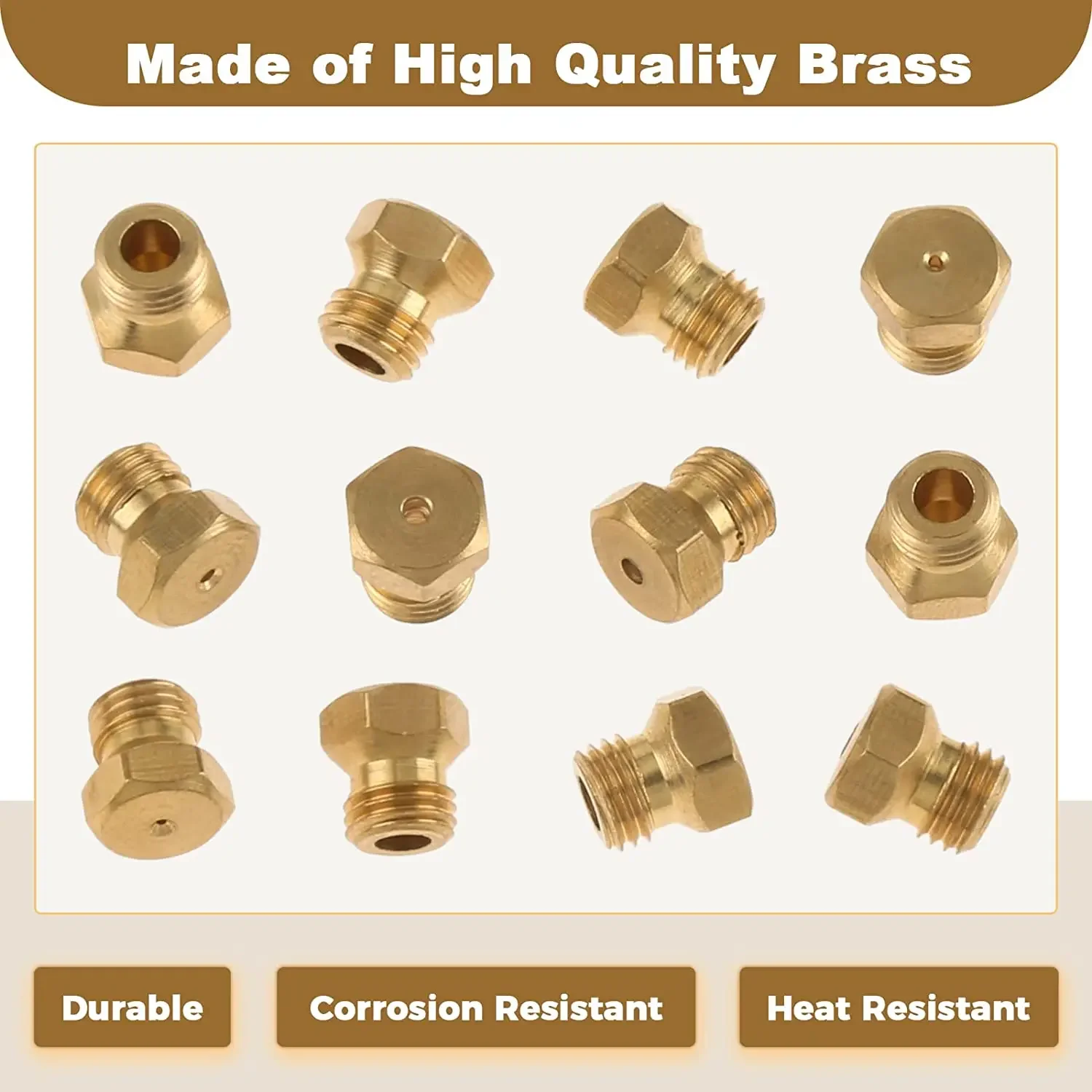 36 stks/1 doos Massief Messing - Steam Wand Tip recensie en prijs